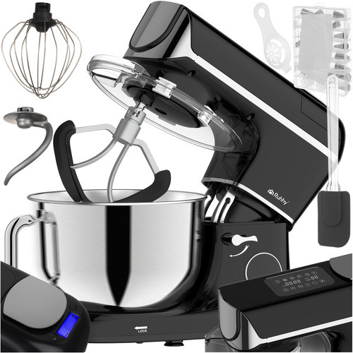 Robot de bucatarie multifunctional, bol incalzit, cantar, cronometru, 3 accesorii, 2200-2300W - imagine 14